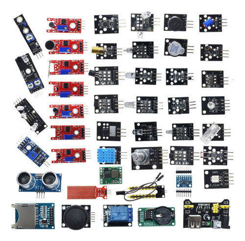 Kit Básico De Módulos De Sensores 45 En 1 Para Arduino R