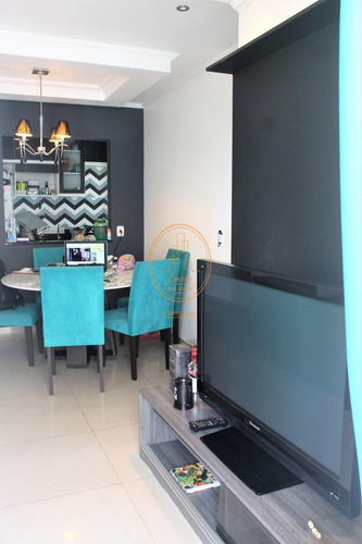Apartamento Com 3 Dormitório(s) Localizado(a) No Bairro Areia Branca Em Santos / Santos - 6884