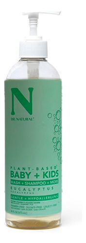 Dr. Natural Shampoo Multiusos Hipoalergénico Bebé. 473ml