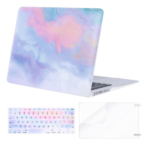 Funda Rigida Para Macbook Air 13 (a1369), Nubes/colorida