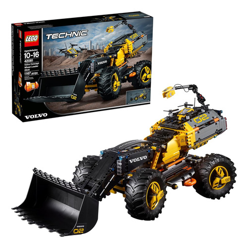 Lego Technic Volvo Concept Cargador De Ruedas Zeux 42081