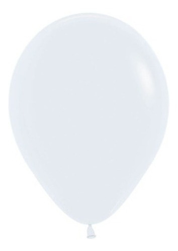 Globo Estandar R9 Rumatex*50unds Blanco