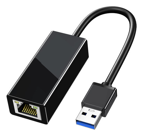 Adaptador de rede Ethernet USB 3.0 para Rj45 Conexão estável e rápida Jogue online Jogue sem problemas Laptop Macbook Pro em liga de alumínio Conecte-se ao seu modem Garantia de videogames para Nintendo Switch