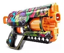 Comprar Pistola De Dardos Zuru X Shot Skins Flux Diseños 8 Dardos