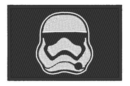 Parche Bordado Tacti Militar Cose 6x9 Star Wars Stormtrooper