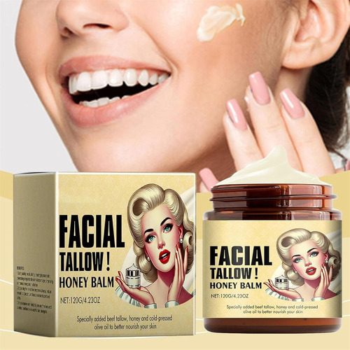 Beef Tallow For Skin, 120g Grass Fed Grass Finished Face
