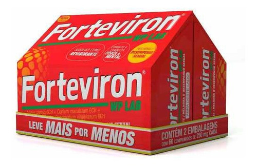 Kit Forteviron 250mg C/ 120 Comp. Sabor Neutro