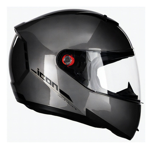 Capacete Moto Peels Icon Classic Cor Grafite Fosco com Grafite Tamanho do capacete 60