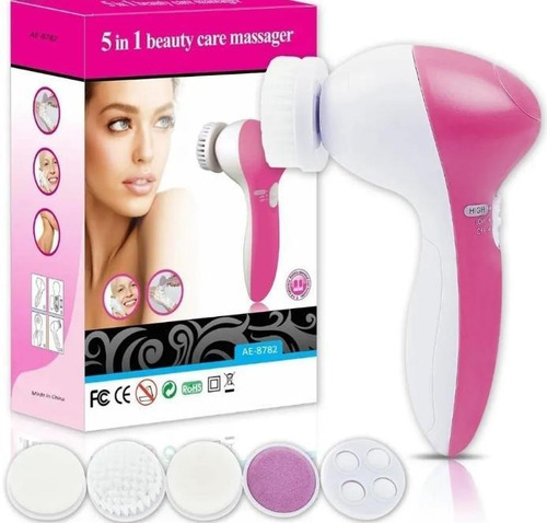 Cepillo Facial 5 En 1 Electrico Limpiador Masajeador Nuevo 