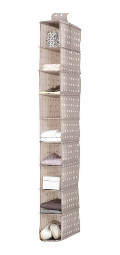 Imagen 1 de 3 de Organizador 9 Estantes Placard Armario Zapatos Ropa Palermo