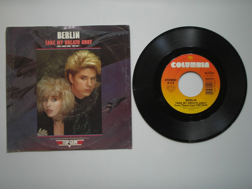 Disco Vinilo Berlin Take My Breath Away Print Usa 1986