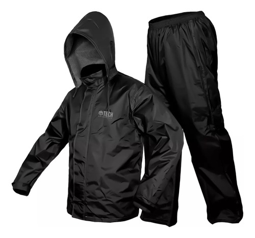 Traje Equipo Lluvia Moto Impermeable Reforzado Calidad