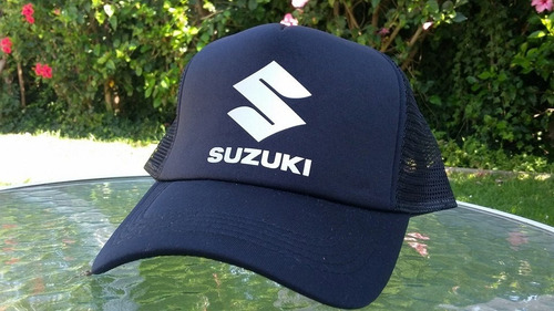 Jockey Gorro Suzuki Negro Nuevo Unica Unidad