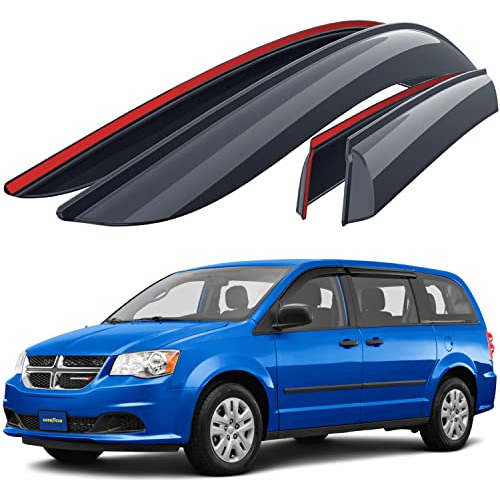 Deflectores De Ventanas Irrompibles Dodge Grand Caravan...