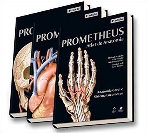 Atlas De Anatomia - Col. Prometheus -  3 Volumes - 4ª Ed. 2