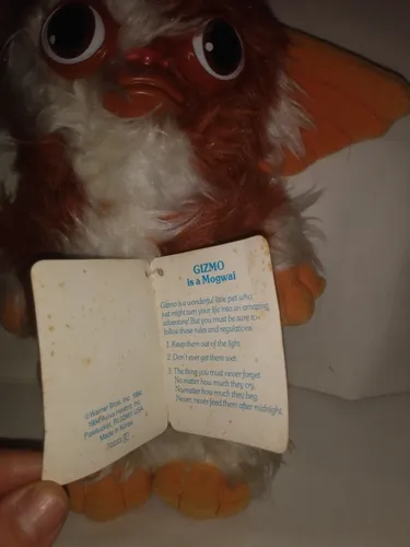 Gizmo stuffed best sale animal 1984