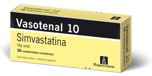 Vasotenal 10 Mg 30 Comp