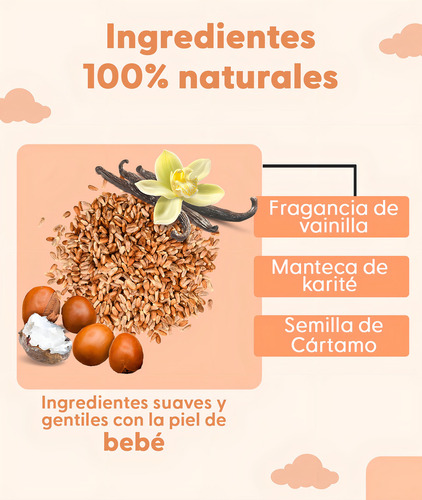 Dr. Natural Crema Corporal Bebé. Hipoalergénica 473 Ml