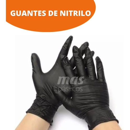 Guantes De Nitrilo 4 Micras