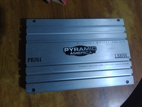 Amplificador Pirámide America Pb761  1300w