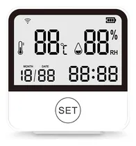 Comprar Sensores De Temperatura Y Humedad Wifi Con Pantalla Grande P