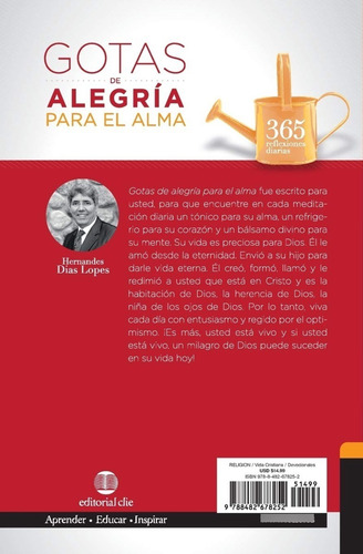 Gotas De Alegria Para El Alma - Hernandes Dias Lopes