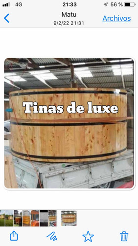 Imagen 5 de 5 de Tinas De Madera