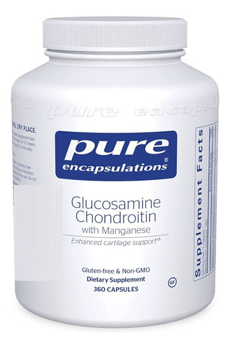 Pure Encapsulations | Glucosamina Condroitina Mangane I X360