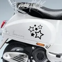 Comprar Set X2 Calcos Estrellas Decorativas Ploteo Tatoo 15cm