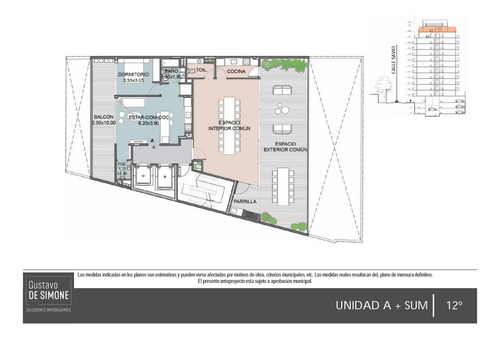 Desarrollo En Pozo / 2 Ambientes / Amenities / Las Cañitas