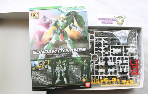 Sin Abrir Hg Mobile Suit Gundam 00 1/144 Dynames Armable (Usado)