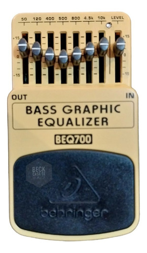 Pedal Behringer Beq700 Ecualizador  Bajo