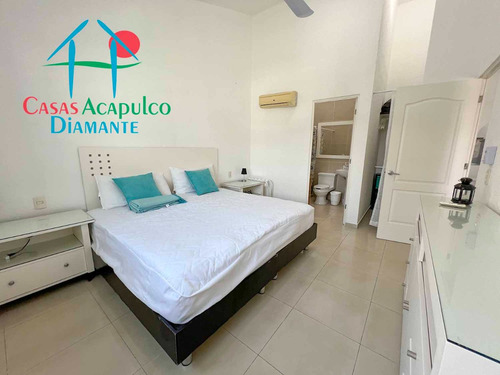 Cad Diamante Lakes Zafiro 316. Terraza Con Vista A Los Jardines Y Albercas