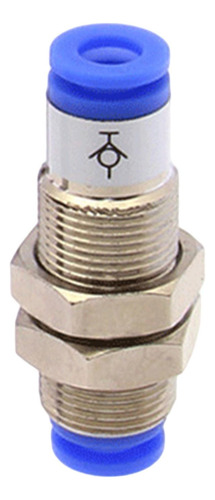 2 Acoplador Od De Tubo, Conector De Unión De Mamparo 4mm