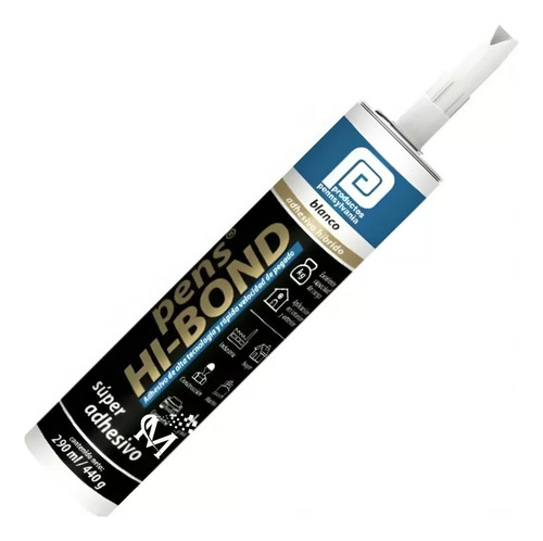 Pens Hi-bond Adhesivo Híbrido, 5 Pzs Blanco 290 Ml