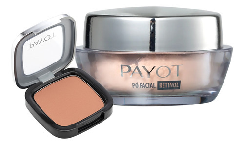 Kit Payot Retinol Iluminador Pó Solto Retinol Pêssego Blush