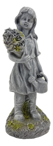 Girl Statue Yard Decor Decoración De Figuras Decorativas De