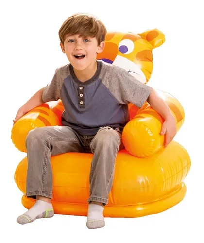 Sillón Inflable Para Niños Animalitos Intex
