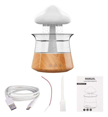 Humidificadores Cloud Rain Para Dormitorio Y Oficina Domésti