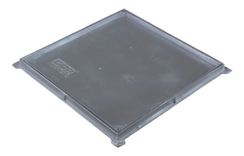 Tampa Esgoto Cisterna Alumínio 50x50cm Para Piso Embutido