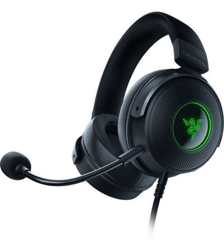 Audifonos Gaming RGB Headset Razer Kraken V3 USB Color Negro