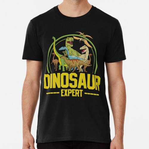 Remera Dinosaurios Paleontólogo Experto En Dinosaurios Algod