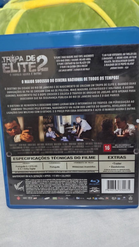 Blu-ray Tropa De Elite 2 (Usado)