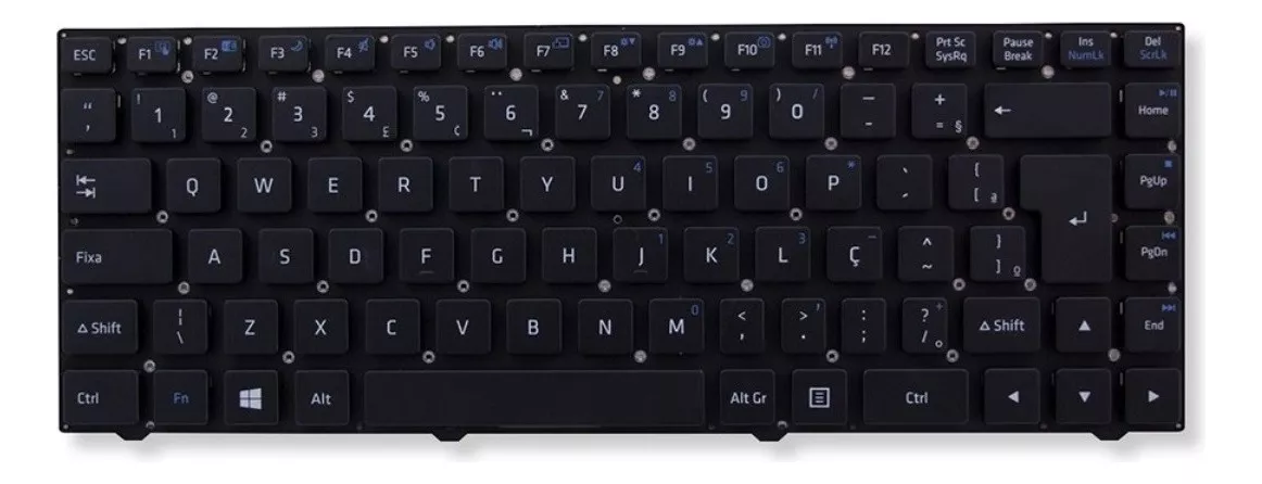 Primeira imagem para pesquisa de teclado notebook positivo