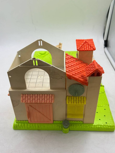 Pinypon Set Grange Vintage 80s Mattel Aurimat Naranja (Usado)