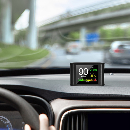 Velocímetro Obd Hud P10 Pantalla Digital Computadora A Bordo