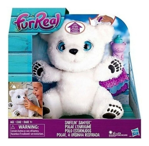 Mi Osito Polar Resfriado Peluche Juguete Infantil