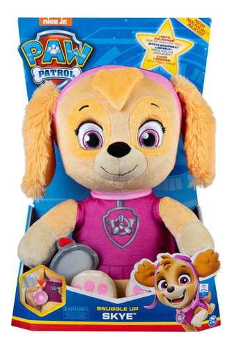 Paw Patrol Peluche Skye Nick Jr. Con Luces Y Sonidos