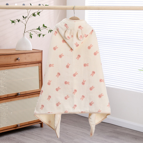 Toalla De Baño Para Bebés, Capa Con Capucha, Toalla De Baño