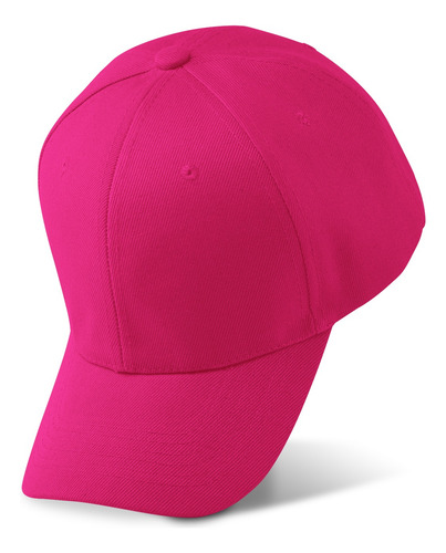 Gorras Acrílico Lisa Mayoreo Bordar Packs 8 10 12 15 20 25 Fucsia 15 Piezas